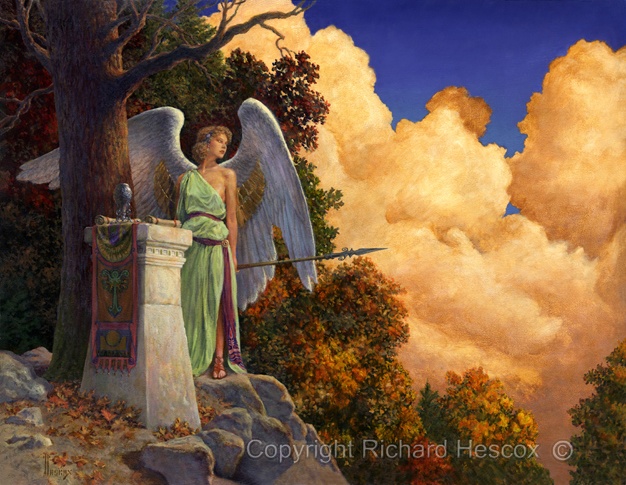 richard hescox imaginative realism artwork fantasy paintings